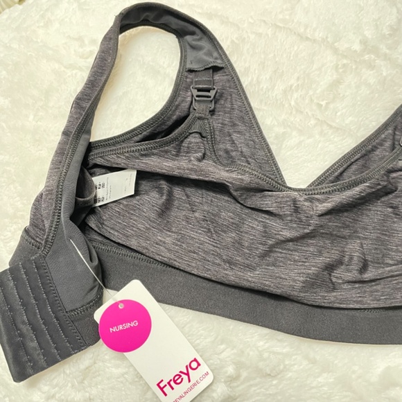 SET - Freya Nursing Bralette & Brazilian Thong Set - Picture 6 of 11